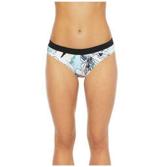 NWT Bikini Lab Multi Blooms Floral Hipster Bikini - Picture 1 of 3